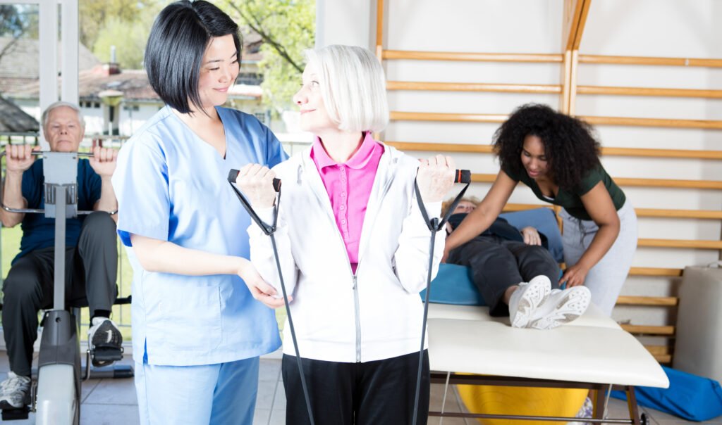 Observing nursing homes rehabilitation and therapy services