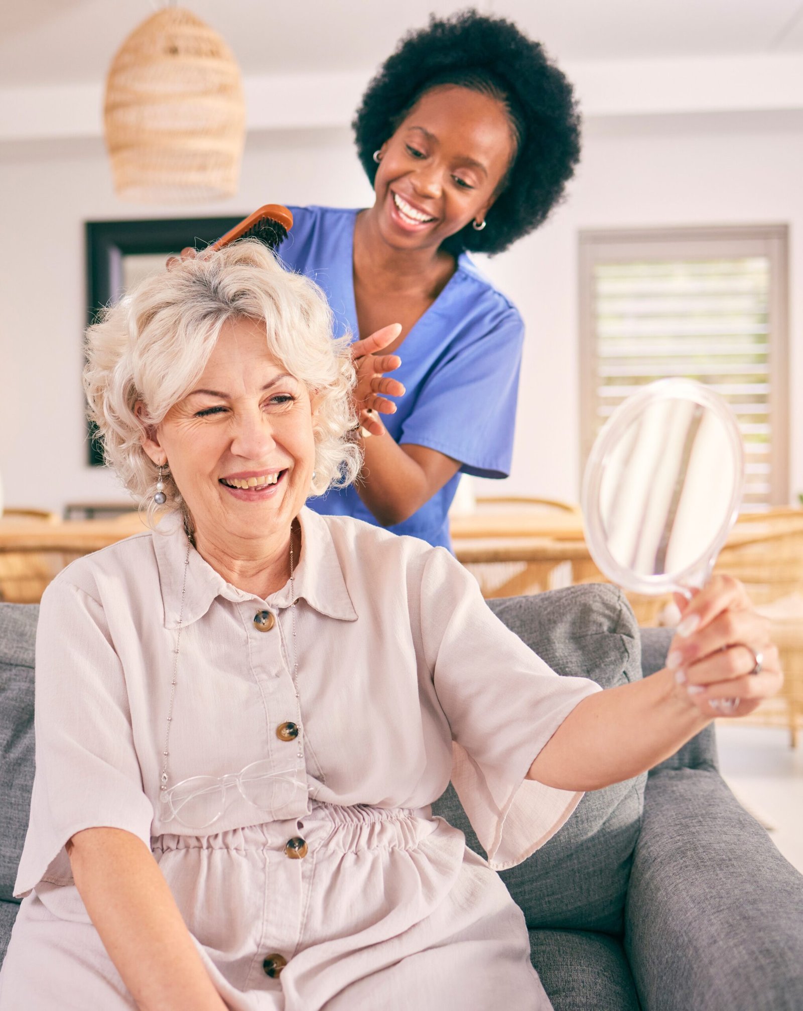 Residential care home daily life