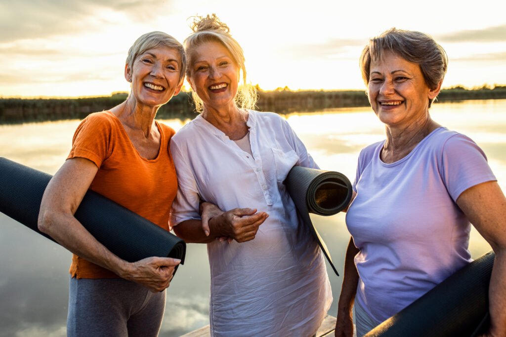 Older women staying socially connected to help reduce your risk of dementia