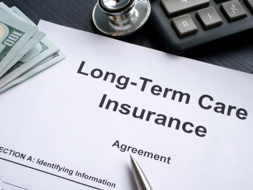 Long-term care insurance agreement for families comparing senior care providers