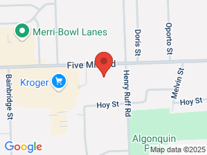 Location Map for Hillcrest Manor